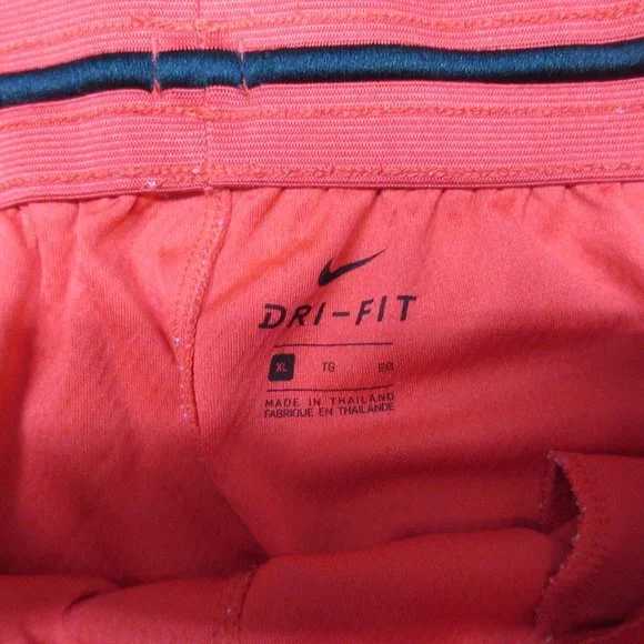 NIKE DRI-FIT POLYESTER MESH SHORTS RED & BLACK Sz X-LARGE, XL - Picture 3 of 4